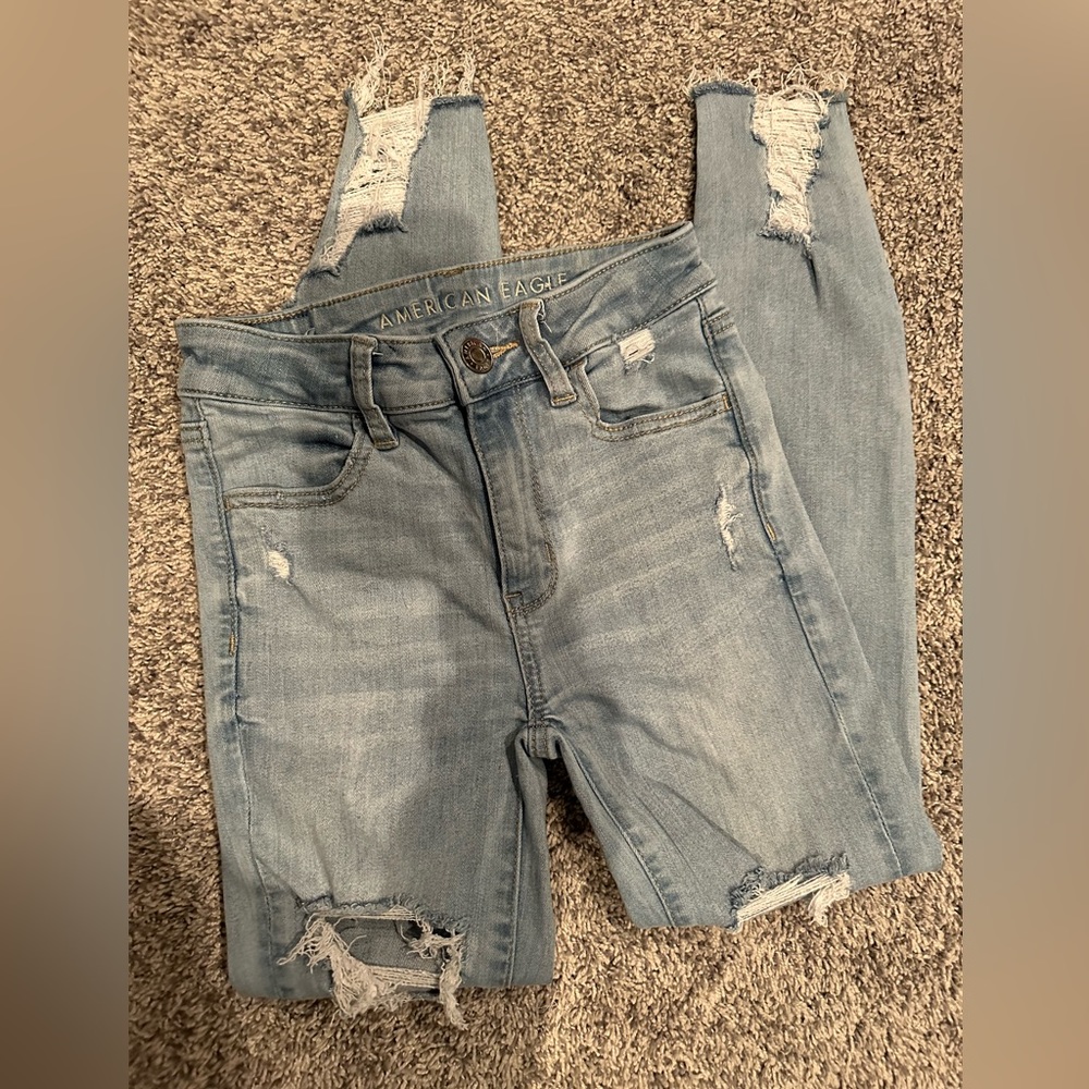 American Eagle Ne(x)T Level Stretch Jeans Size 0 Regular